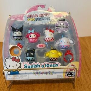 Sanrio Hello Kitty Squishmallows Squish-Alongs Mini Set